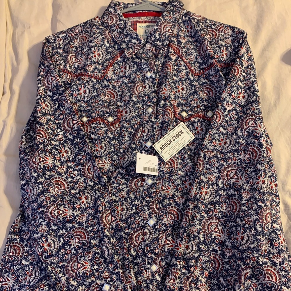 Panhandle button up